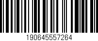 Código de barras (EAN, GTIN, SKU, ISBN): '190645557264'