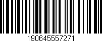 Código de barras (EAN, GTIN, SKU, ISBN): '190645557271'