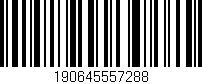 Código de barras (EAN, GTIN, SKU, ISBN): '190645557288'
