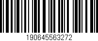 Código de barras (EAN, GTIN, SKU, ISBN): '190645563272'