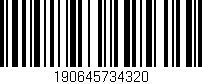 Código de barras (EAN, GTIN, SKU, ISBN): '190645734320'