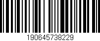 Código de barras (EAN, GTIN, SKU, ISBN): '190645738229'