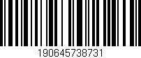 Código de barras (EAN, GTIN, SKU, ISBN): '190645738731'