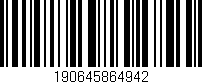 Código de barras (EAN, GTIN, SKU, ISBN): '190645864942'