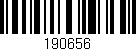 Código de barras (EAN, GTIN, SKU, ISBN): '190656'