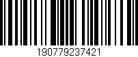 Código de barras (EAN, GTIN, SKU, ISBN): '190779237421'