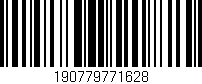 Código de barras (EAN, GTIN, SKU, ISBN): '190779771628'