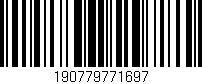 Código de barras (EAN, GTIN, SKU, ISBN): '190779771697'