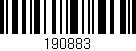 Código de barras (EAN, GTIN, SKU, ISBN): '190883'