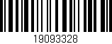 Código de barras (EAN, GTIN, SKU, ISBN): '19093328'