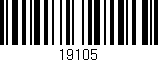 Código de barras (EAN, GTIN, SKU, ISBN): '19105'