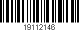 Código de barras (EAN, GTIN, SKU, ISBN): '19112146'