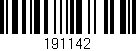 Código de barras (EAN, GTIN, SKU, ISBN): '191142'