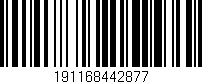 Código de barras (EAN, GTIN, SKU, ISBN): '191168442877'