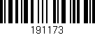 Código de barras (EAN, GTIN, SKU, ISBN): '191173'
