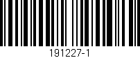 Código de barras (EAN, GTIN, SKU, ISBN): '191227-1'