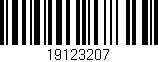 Código de barras (EAN, GTIN, SKU, ISBN): '19123207'