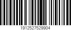 Código de barras (EAN, GTIN, SKU, ISBN): '1912527529904'