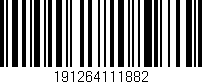 Código de barras (EAN, GTIN, SKU, ISBN): '191264111882'
