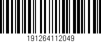 Código de barras (EAN, GTIN, SKU, ISBN): '191264112049'