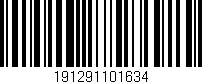 Código de barras (EAN, GTIN, SKU, ISBN): '191291101634'