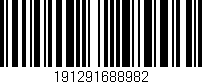 Código de barras (EAN, GTIN, SKU, ISBN): '191291688982'