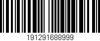 Código de barras (EAN, GTIN, SKU, ISBN): '191291688999'