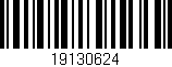 Código de barras (EAN, GTIN, SKU, ISBN): '19130624'