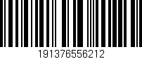 Código de barras (EAN, GTIN, SKU, ISBN): '191376556212'