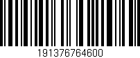 Código de barras (EAN, GTIN, SKU, ISBN): '191376764600'