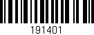 Código de barras (EAN, GTIN, SKU, ISBN): '191401'