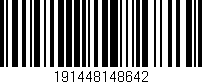 Código de barras (EAN, GTIN, SKU, ISBN): '191448148642'