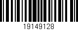 Código de barras (EAN, GTIN, SKU, ISBN): '19149128'