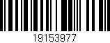 Código de barras (EAN, GTIN, SKU, ISBN): '19153977'