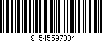 Código de barras (EAN, GTIN, SKU, ISBN): '191545597084'