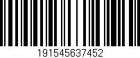 Código de barras (EAN, GTIN, SKU, ISBN): '191545637452'
