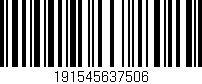 Código de barras (EAN, GTIN, SKU, ISBN): '191545637506'