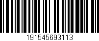 Código de barras (EAN, GTIN, SKU, ISBN): '191545693113'