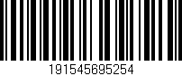 Código de barras (EAN, GTIN, SKU, ISBN): '191545695254'