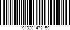 Código de barras (EAN, GTIN, SKU, ISBN): '1916201472159'