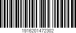 Código de barras (EAN, GTIN, SKU, ISBN): '1916201472302'