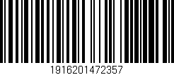 Código de barras (EAN, GTIN, SKU, ISBN): '1916201472357'