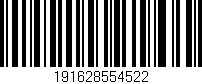 Código de barras (EAN, GTIN, SKU, ISBN): '191628554522'