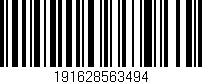 Código de barras (EAN, GTIN, SKU, ISBN): '191628563494'