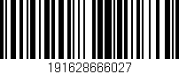 Código de barras (EAN, GTIN, SKU, ISBN): '191628666027'