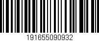 Código de barras (EAN, GTIN, SKU, ISBN): '191655090932'