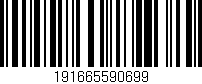 Código de barras (EAN, GTIN, SKU, ISBN): '191665590699'