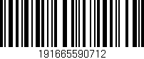 Código de barras (EAN, GTIN, SKU, ISBN): '191665590712'