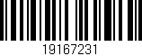 Código de barras (EAN, GTIN, SKU, ISBN): '19167231'