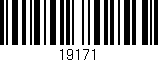 Código de barras (EAN, GTIN, SKU, ISBN): '19171'